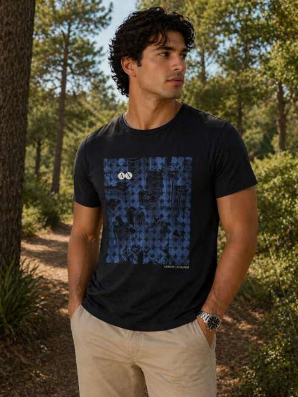 NWT Armani Exchange men t-shirt sz S